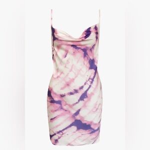 Y&I Tie Dye Mini Dress